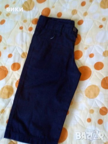 Сини панталонки до коляното 6-7 г, снимка 7 - Детски панталони и дънки - 24507415