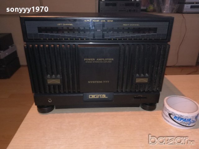 power amplifier system 777-внос швеицария, снимка 4 - Ресийвъри, усилватели, смесителни пултове - 21454703