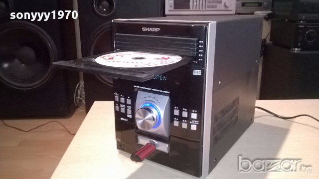 Sharp xl-ur250h usb/cd mp3/tuner rds/ampli aux-внос швеицария, снимка 3 - Ресийвъри, усилватели, смесителни пултове - 15251529