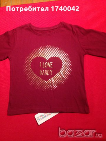 нова блуза с дълъг ръкав за 18-24мес. и 24-36мес., снимка 6 - Бебешки блузки - 20861417