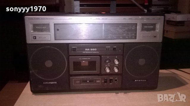 grundig typ rr920 international-made in uk-ретро машина-внос англия, снимка 7 - Ресийвъри, усилватели, смесителни пултове - 22670491