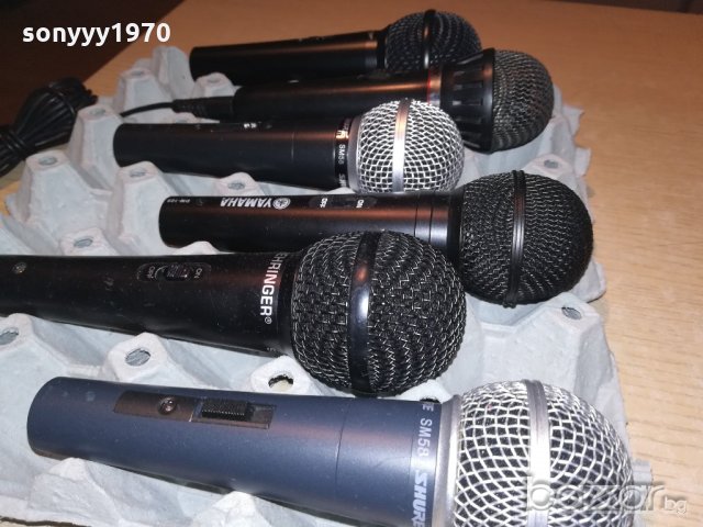 shure-behringer-sony-yamaha-profi microphone, снимка 4 - Микрофони - 20597648