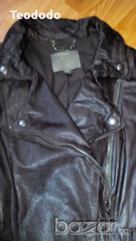 Естествена кожа яке, снимка 2 - Якета - 16481594