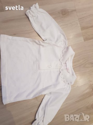 Дънкова поличка за бебка и сладурски блузки , снимка 7 - Бебешки рокли - 23357130