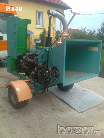 НОВА Мобилна Дробилка на клони за дървесен чипс 22к.с.-дизелов двигател , снимка 8 - Други машини и части - 9911654