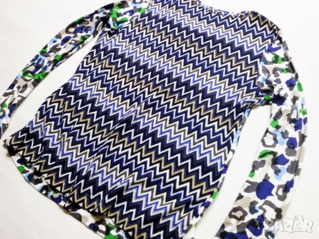 RIANI Womens Zig Zag Design Knit Cardigan Blouse Дамска Жилетка Size L - Нова, снимка 8 - Сака - 21103889