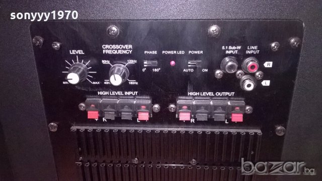 argon sub series-32х32х30см-активен буфер-внос швеицария, снимка 10 - Тонколони - 19774100