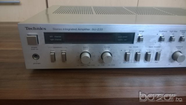 *technics su-z22 stereo integrated amplifier 310wata-от швеицария, снимка 16 - Аудиосистеми - 7569006
