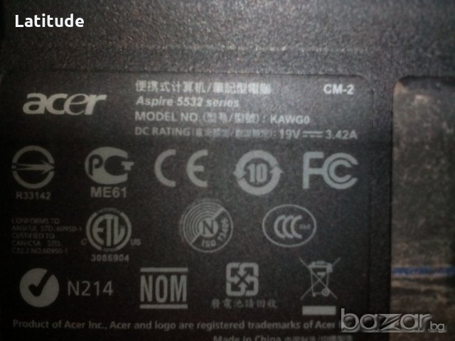 Acer Aspire 5532 на части, снимка 5 - Части за лаптопи - 21281808