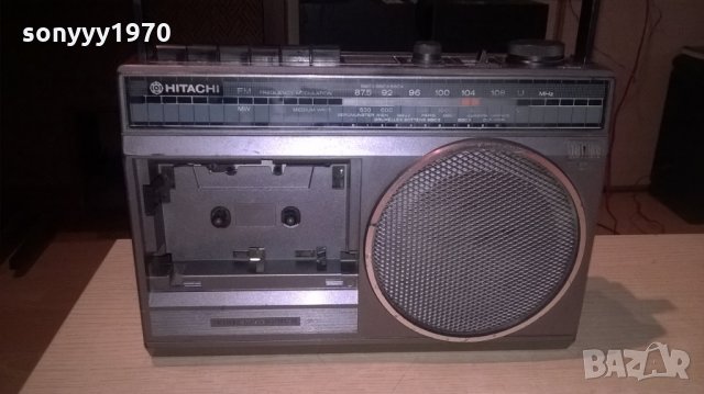 hitachi trk-510e-cassette recorder-внос швеицария, снимка 5 - Радиокасетофони, транзистори - 24096170