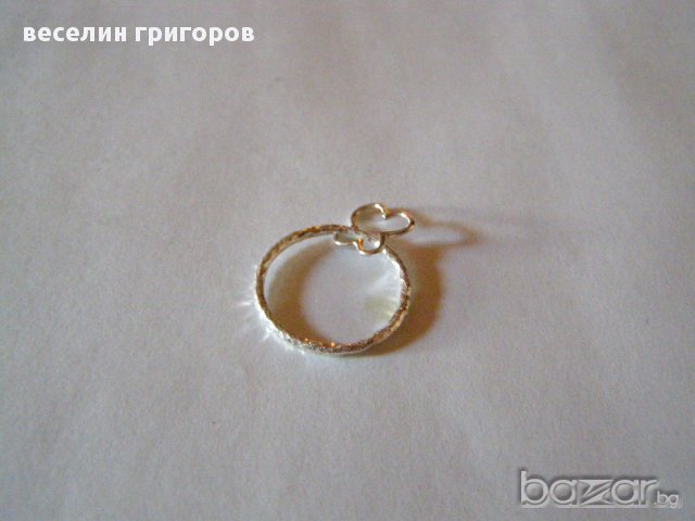 сребърен пръстен, снимка 2 - Пръстени - 10950770