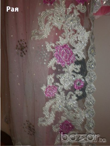 Индийско  Сари + блуза , снимка 10 - Рокли - 16273634