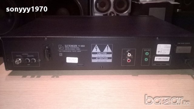 Luxman t-353-stereo tuner-made in japan-внос швеицария, снимка 13 - Ресийвъри, усилватели, смесителни пултове - 15103430