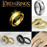 Пръстен "Lord of the rings" Властелинът на пръстените. Налични различни размери и цветове, снимка 1 - Пръстени - 10627686