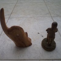 2 дървени статуетки, снимка 4 - Антикварни и старинни предмети - 19502403
