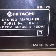 hitachi ha-1 stereo amplifier-made in japan-внос швеицария, снимка 9 - Ресийвъри, усилватели, смесителни пултове - 14225347