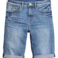 Дънкови къси панталони H&M, снимка 2 - Къси панталони и бермуди - 11417728