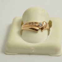 златен пръстен 43527-10, снимка 1 - Пръстени - 23634482