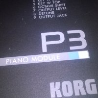 korg p3 piano module-tokyo japan-9v-внос швеицария, снимка 7 - Пиана - 23816635