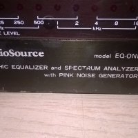 audiosource eq-one stereo equalizer made in japan-внос швеицария, снимка 12 - Ресийвъри, усилватели, смесителни пултове - 22193278