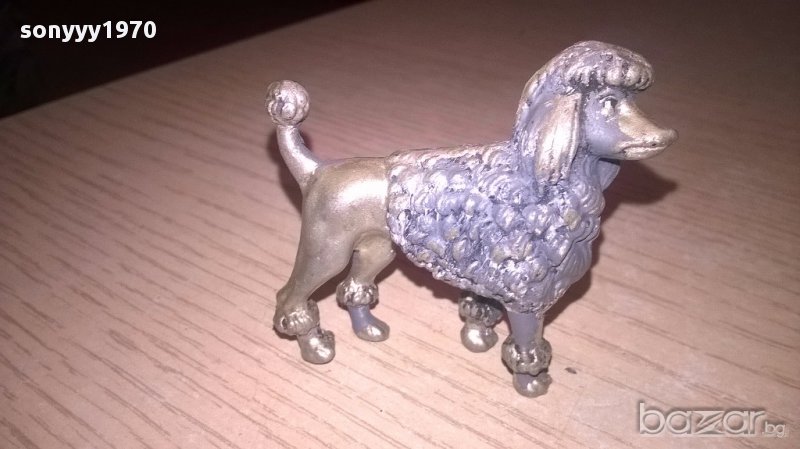 ?Мини ретро колекция-куче-бронз/месинг-5х5х2см-внос швеицария-NEGONAM, снимка 1