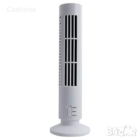 USB вентилатор тип кула, 2 степени, снимка 1
