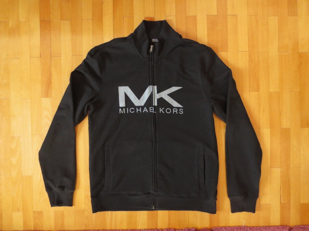 Michael Kors Big MK Logo Full Zip Fleece Sweatshirt Jacket в Спортни дрехи,  екипи в гр. Пловдив - ID23720429 — Bazar.bg