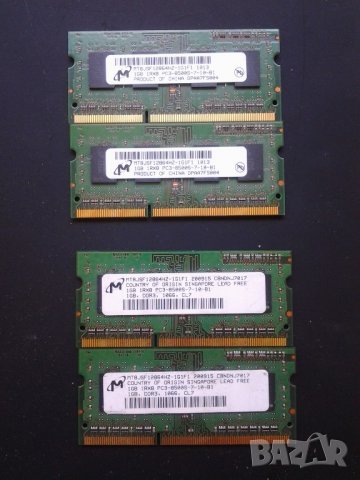 РАМ памет за лаптоп 1GB DDR3, снимка 1 - RAM памет - 21956590
