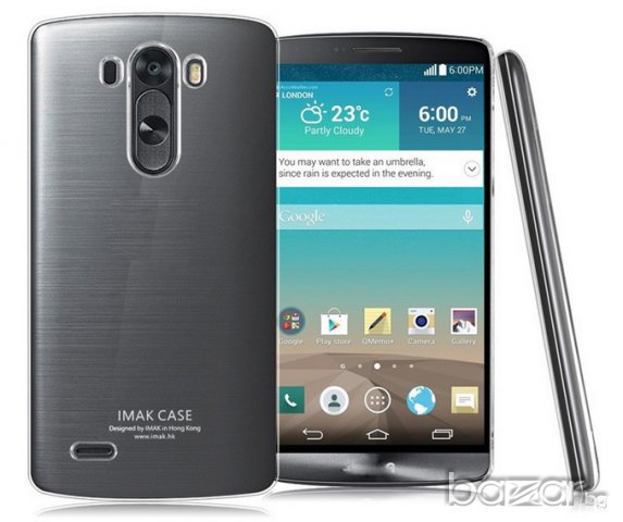СУПЕР ТЪНЪК ПРОЗРАЧЕН ГРЪБ ЗА LG G3, снимка 2 - Калъфи, кейсове - 7998857