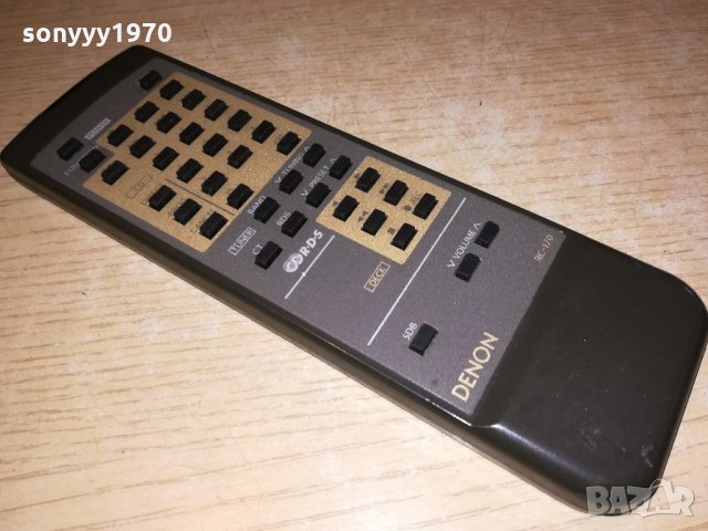 denon-audio remote control-внос швеицария, снимка 2 - Ресийвъри, усилватели, смесителни пултове - 22145727