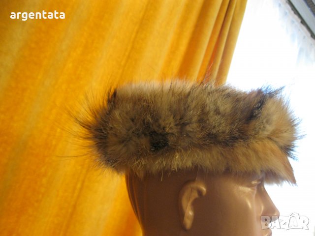 Нова лента за глава от естествена кожа, косъм - Лисица, снимка 12 - Палта, манта - 24371990