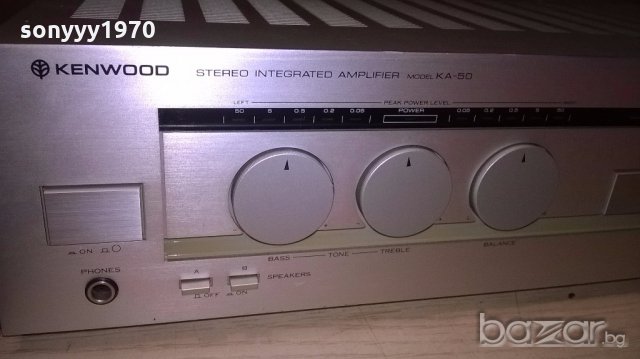 kenwood ka-50 amplifier-330w-japan-внос швеицария, снимка 8 - Ресийвъри, усилватели, смесителни пултове - 18558878