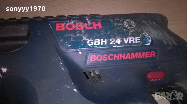 bosch перфоратор на 24в с зарядно и 2 яки батерии, снимка 9 - Бормашини - 23598636