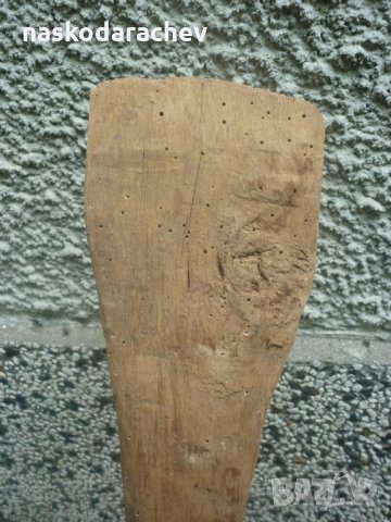 Автентична старинна дървена лъжица / шпатула, от странджанското село Граматиково, снимка 8 - Антикварни и старинни предмети - 21974760
