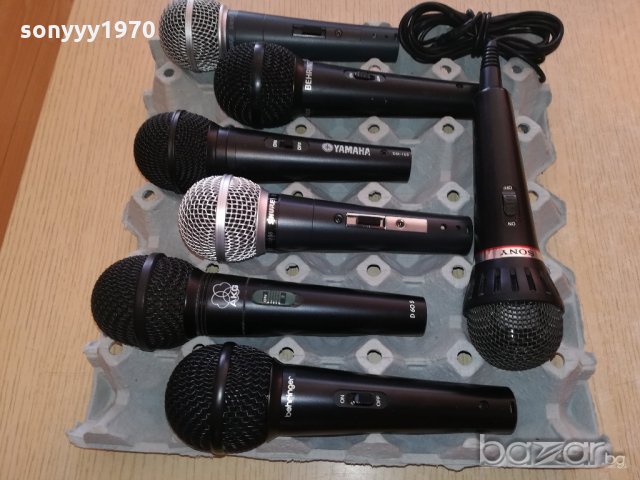 175лв-sony/shure/akg/behringer/yamaha-profi-внос швеицария, снимка 7 - Микрофони - 20573202