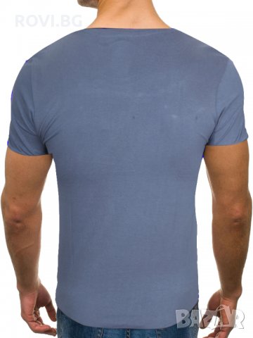 Мъжка тениска X2061, снимка 5 - Тениски - 24676141