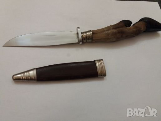 Ръчно изработен ловджийски нож SOLINGEN. , снимка 4 - Ножове - 23677550