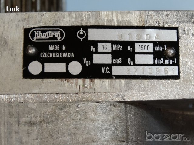 Хидравлична помпа U100A, снимка 6 - Водни помпи - 20777330