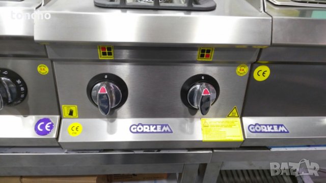 Професионален газов двоен котлон с защита, снимка 3 - Обзавеждане на кухня - 23415215