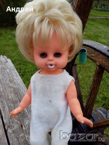 Стара кукла, снимка 2 - Антикварни и старинни предмети - 18384743