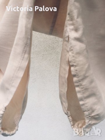 Уникална ленена пола-потури, снимка 3 - Поли - 25089353