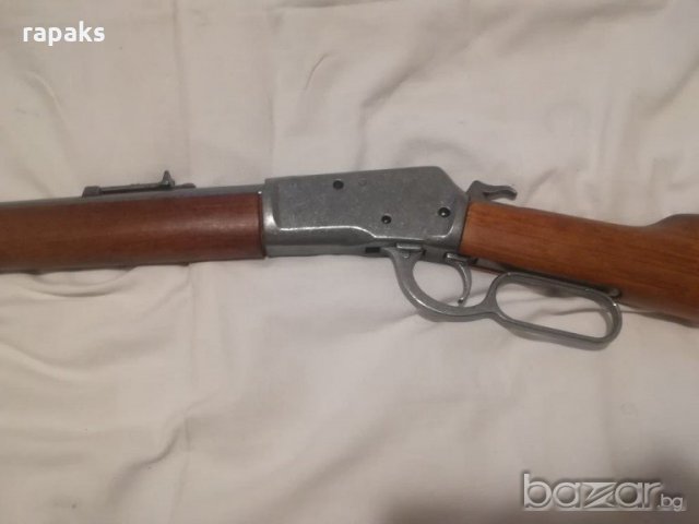 Военна карабина, пушка Winchester mod 92 - 1892. Реплика на легендарната и масова каубойска пушка., снимка 2 - Бойно оръжие - 21273693