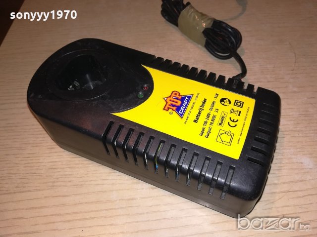 top craft 10.8v/2amp-battery charger-made in belgium, снимка 1 - Други инструменти - 20712029