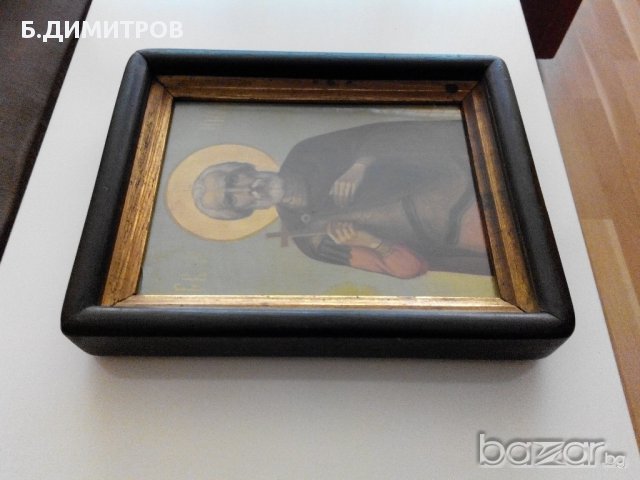 Домашна Икона Св.Мина, снимка 6 - Антикварни и старинни предмети - 13536133