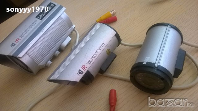 Bitron video-3броя камери за видеонаблюдение-внос швеицария, снимка 9 - Аналогови камери - 12913551