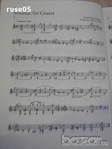Книга "Zeitgenössische Gitarrenmusik - Heft 2" - 62 стр., снимка 3 - Специализирана литература - 15844676