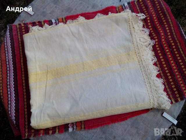 Старинна кенарена покривка, снимка 7 - Антикварни и старинни предмети - 22888415