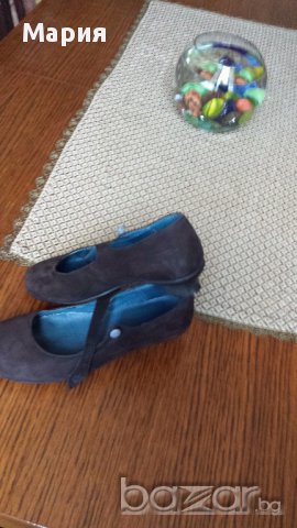 ДАМСКИ ОБУВКИ -№ 38-ЕСТЕСТВЕН ВЕЛУР, снимка 2 - Дамски ежедневни обувки - 17910936