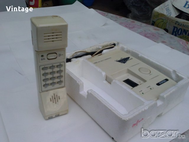 Стар кордлес телефон , снимка 3 - Антикварни и старинни предмети - 14024892
