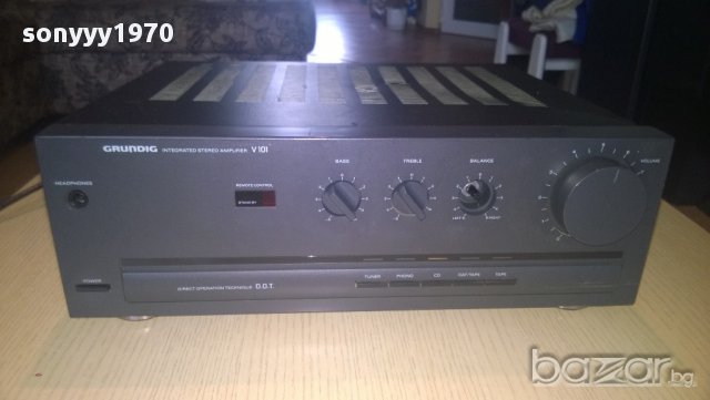 grundig v101 stereo amplifier-нов внос швеицария, снимка 4 - Ресийвъри, усилватели, смесителни пултове - 10267333